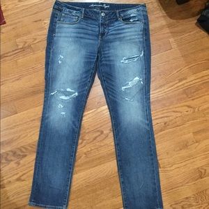 American Eagle skinny stretch jeans 18 long